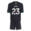 Camiseta Manchester United Luke Shaw #23 Tercera Equipación Replica 2025-26 para niños mangas cortas (+ Pantalones cortos) Camiseta Manchester United Luke Shaw #23 Tercera Equipación Replica 2025-26 para niños mangas cortas (+ Pantalones cortos)